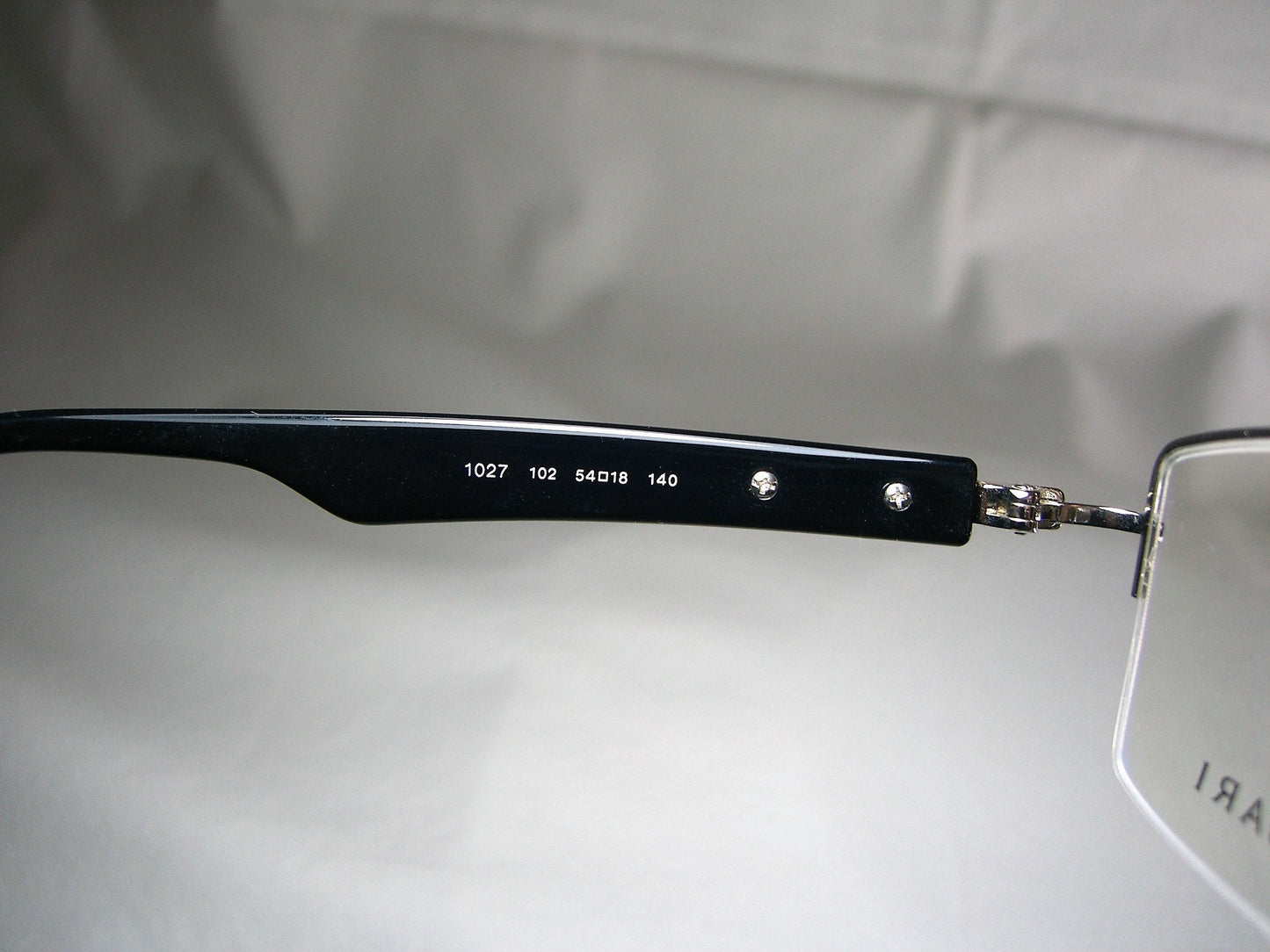 Bulgari, eyeglasses, half rim, square, oval, Platinum plated  Titanium, frames, men's, women's, NOS, ultra vintage, rare