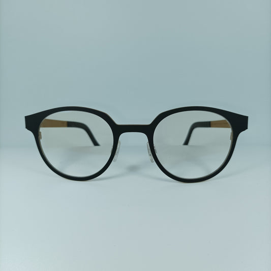 Blackfin, luxury eyeglasses, oval, round, frames, Pure Titanium, New Old Stock, hyper vintage, rare