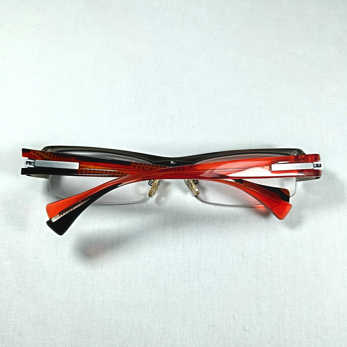 Alyson Magee Half Rim Titanium Eyeglasses, New Old Stock