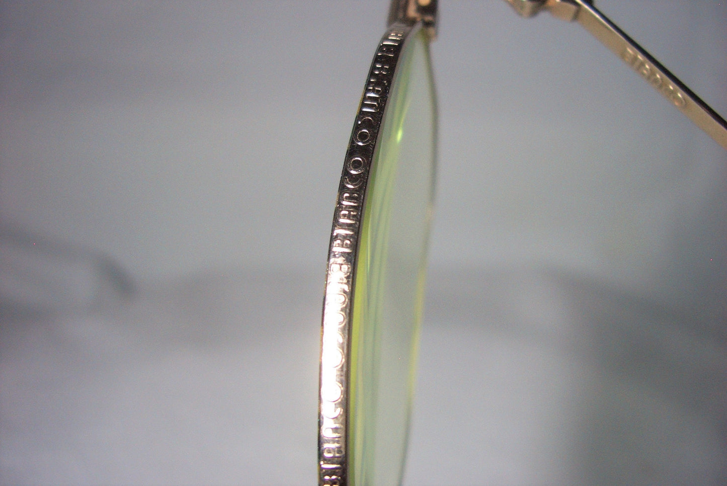 Bianco, eyeglasses, hexagonal, 22 kt gold plated, square, frames, men's, women's, unique, super vintage