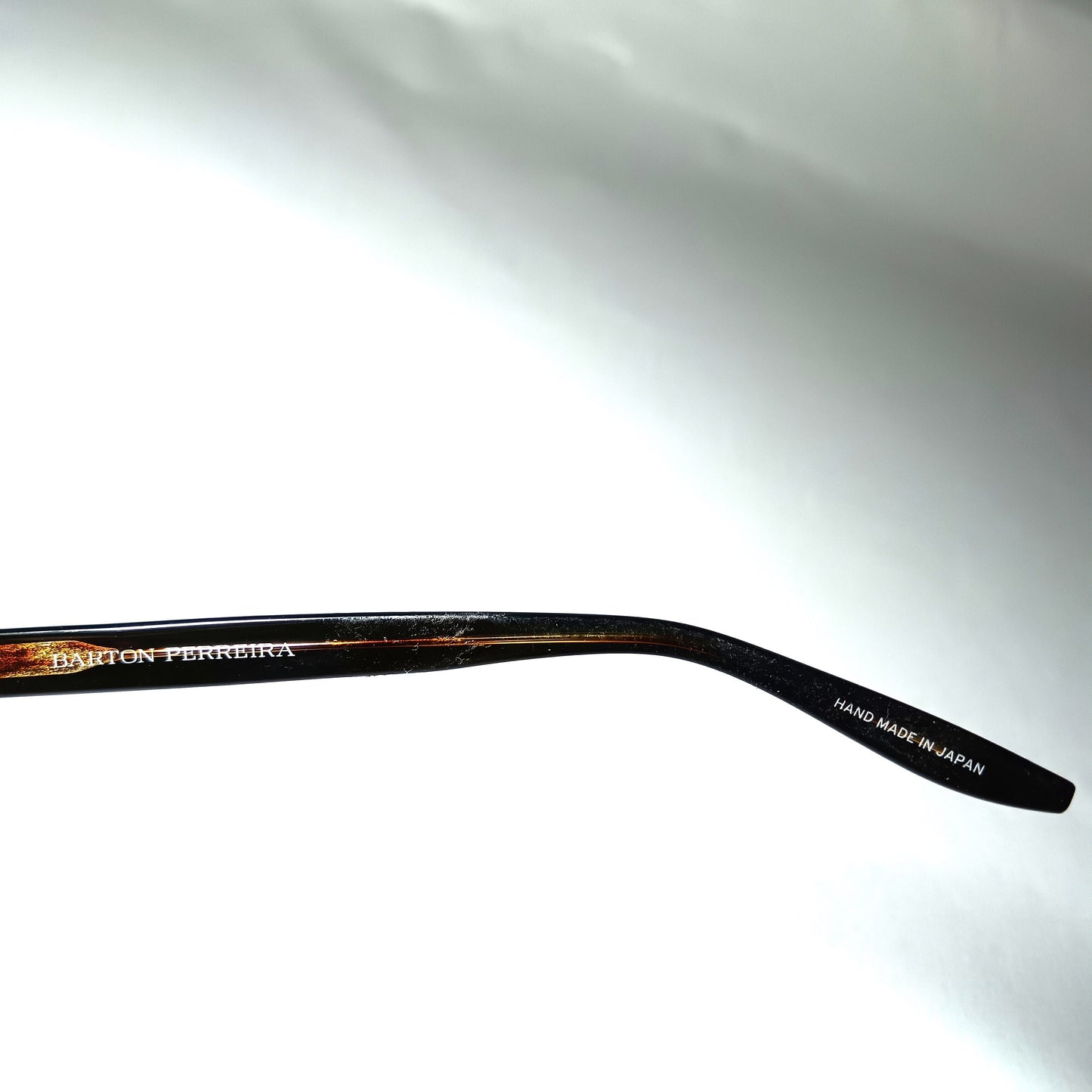 Barton Perreira Oval Eyeglasses, Dark Havana Tortoise Frames, New Old Stock