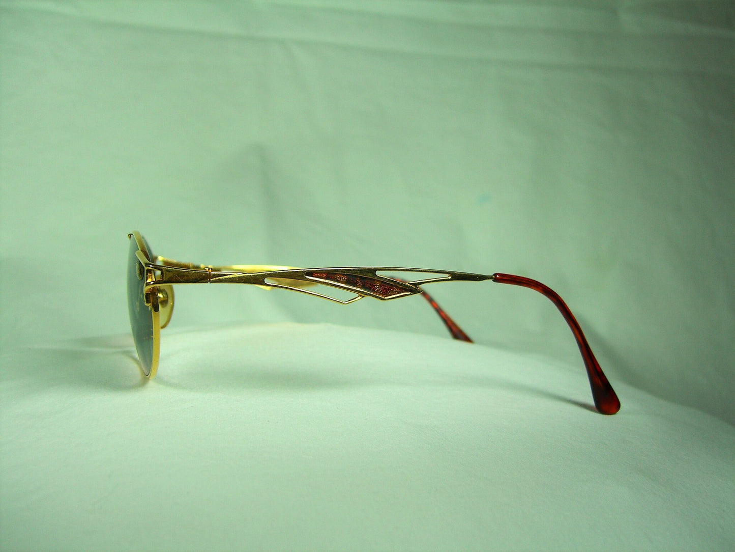 Air Force, Armee de L'Air, sunglasses, oval, gold filled, women's, frames, rare, hyper vintage