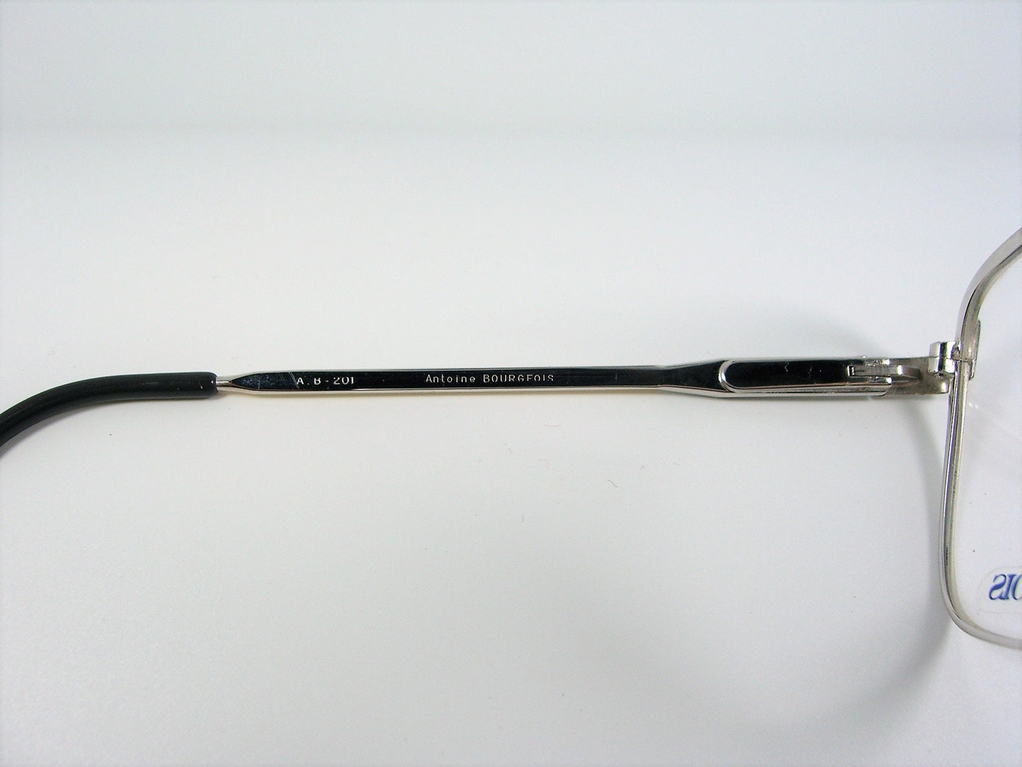 Bourgeois, luxury eyeglasses, Platinum plated, Gold plated, square, frames, hyper vintage, NOS, super rare