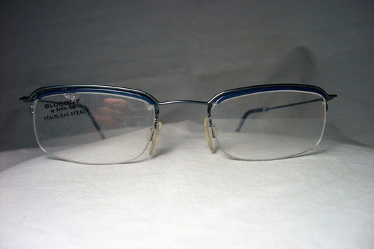 Blue Bay, eyeglasses, half rim,  Titanium alloy, square, oval, frames, men's, women's, ultra vintage