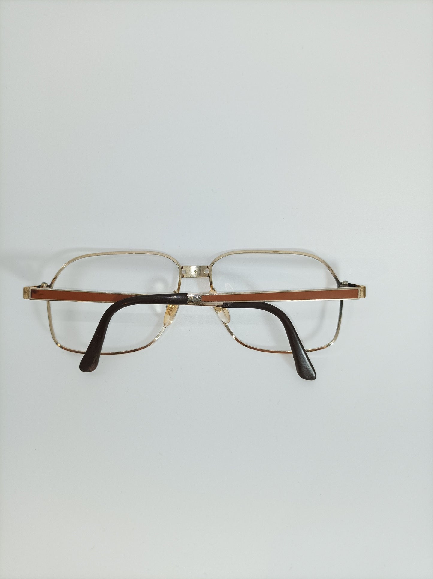 Alfred Dunhill, eyeglasses, Aviator, Gold plated Titanium, oval, square, frames, rare, hyper vintage