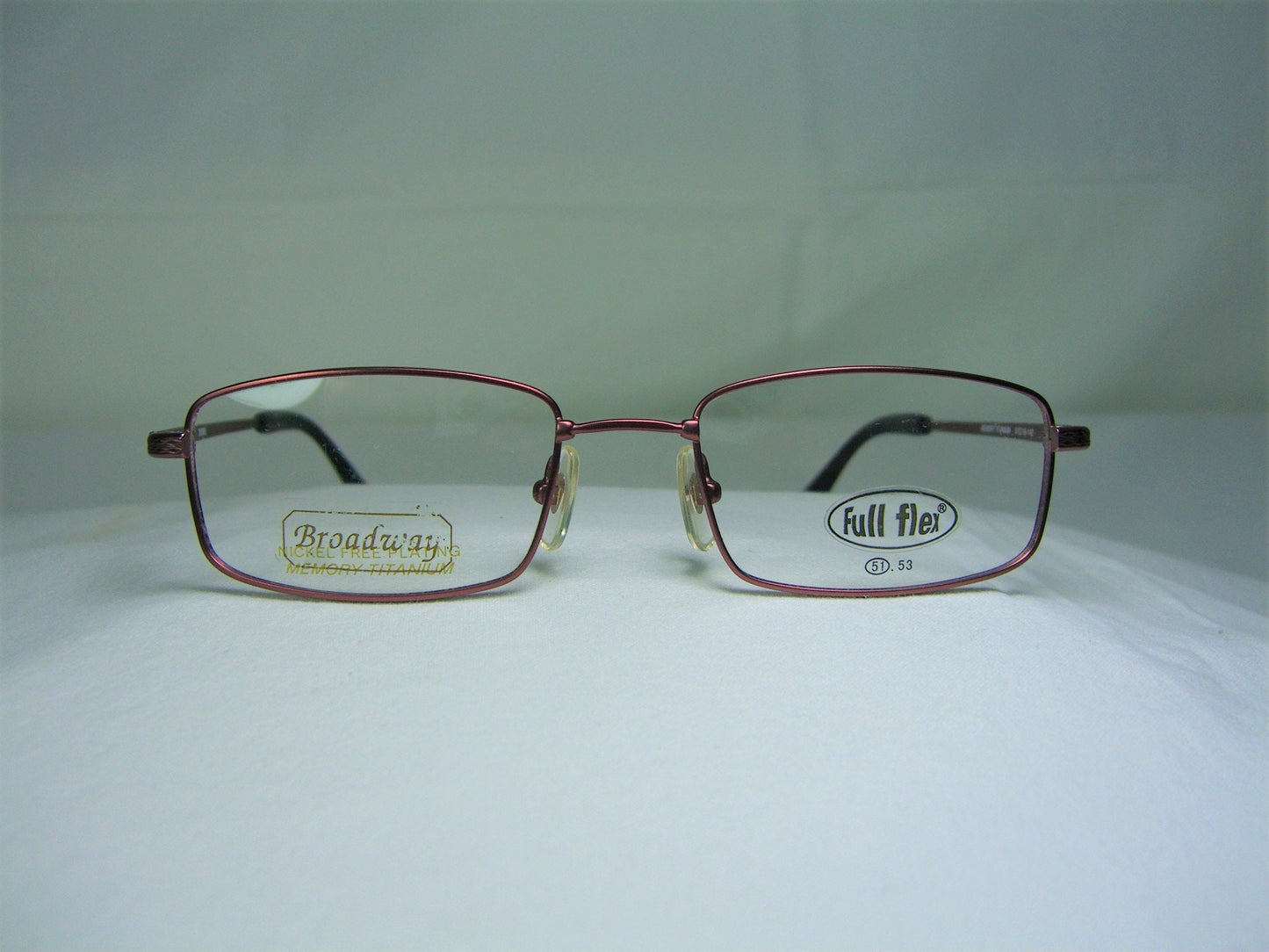 Broadway, eyeglasses, Titanium, square, oval, frames, men's, women's, NOS, hyper vintage, rare