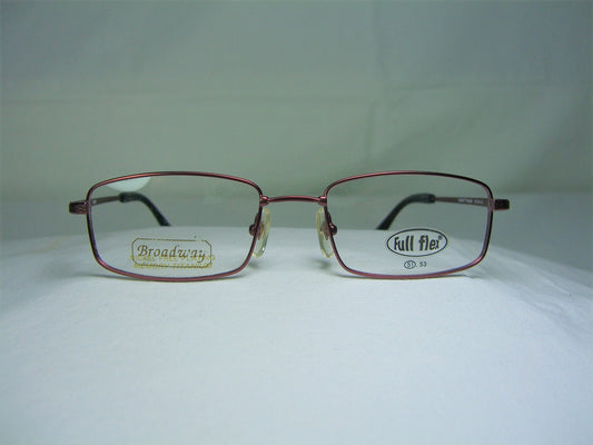 Broadway, eyeglasses, Titanium, square, oval, frames, men's, women's, NOS, hyper vintage, rare