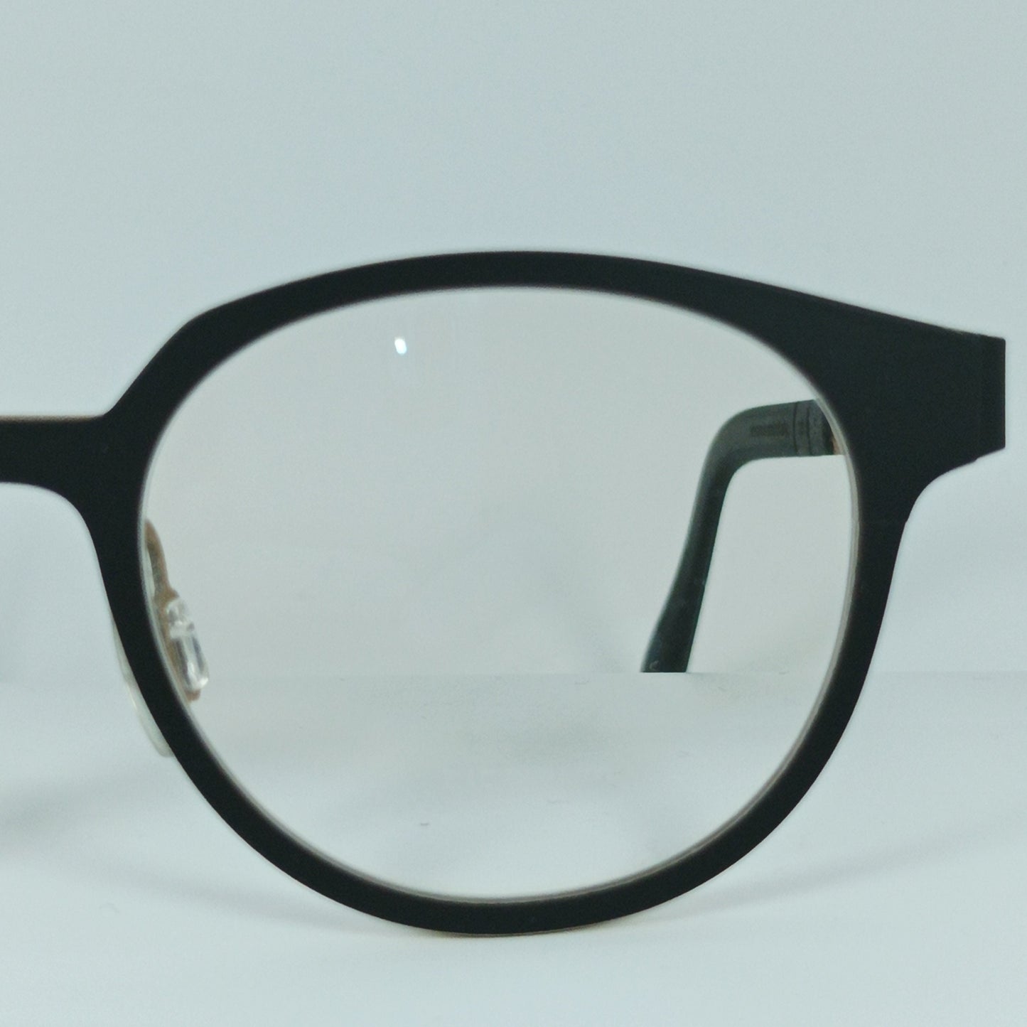 Blackfin, luxury eyeglasses, oval, round, frames, Pure Titanium, New Old Stock, hyper vintage, rare